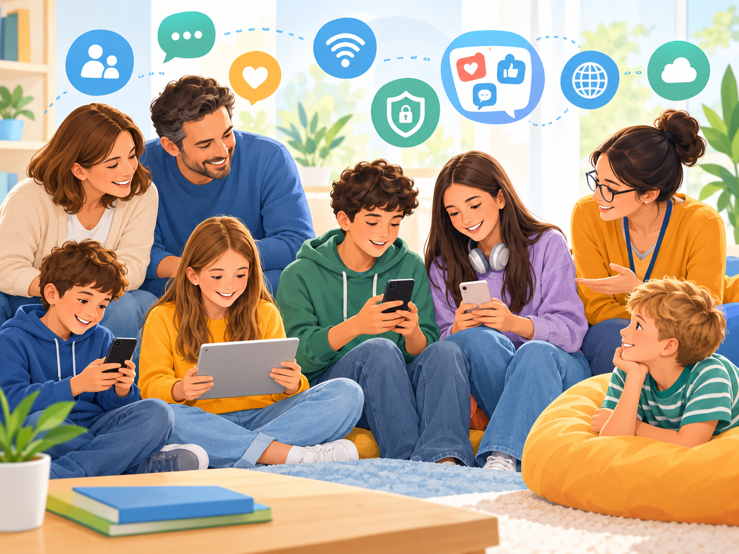 Famiglia connessa e digitale