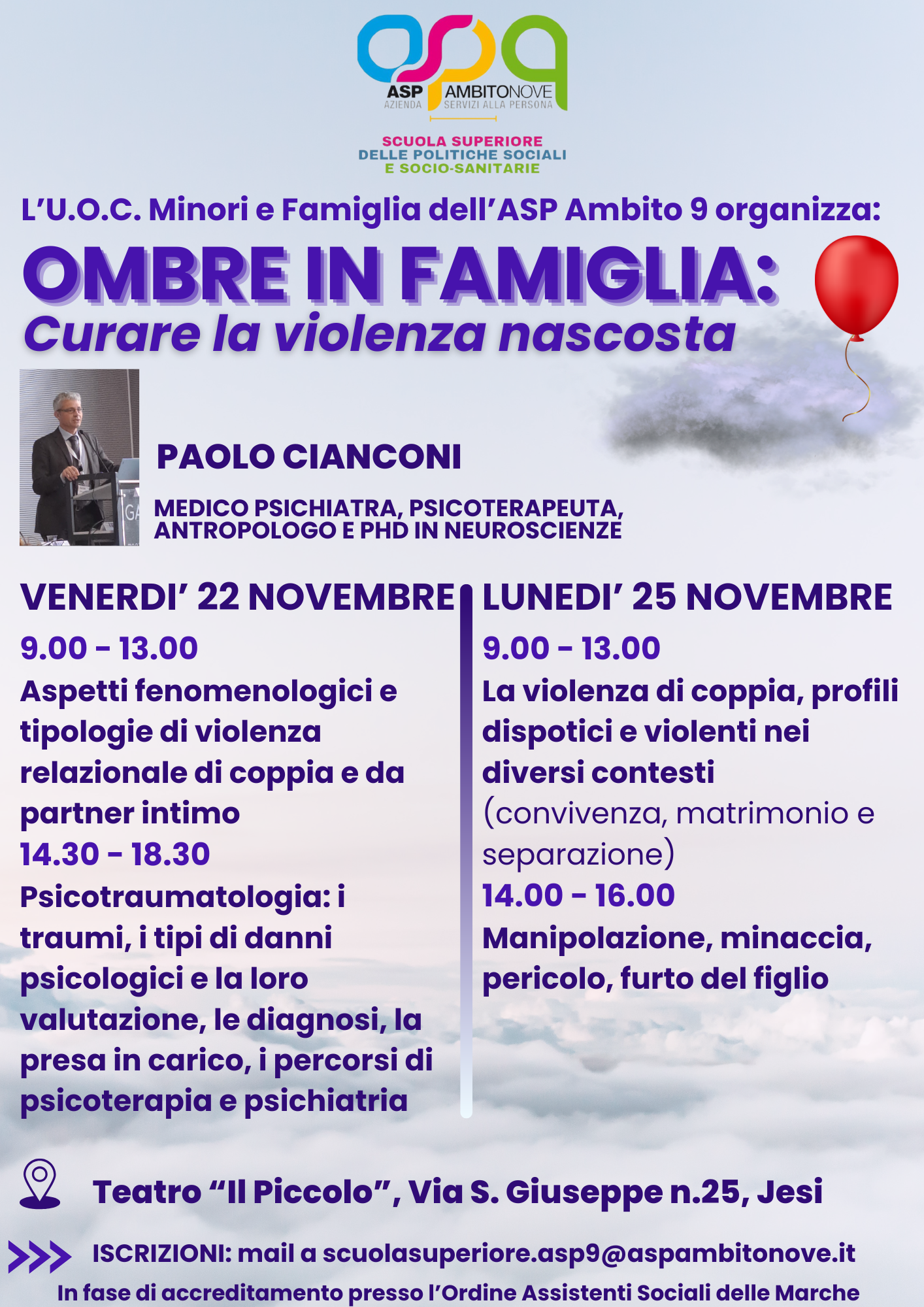 Locandina evento