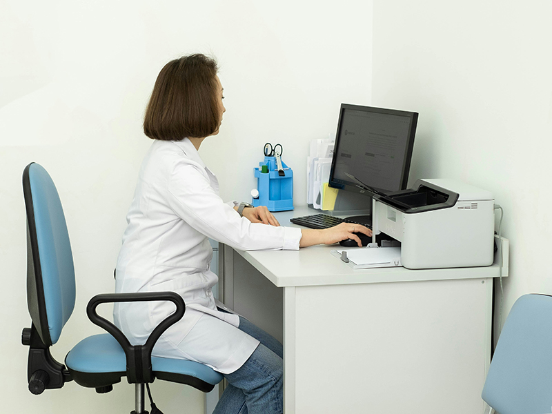 Medico in ambulatorio